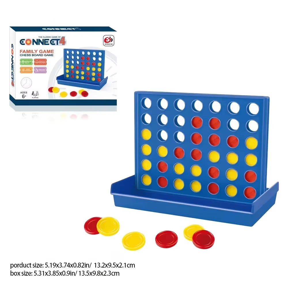 Four in a Row Bingo Chess Connect Classic Family Board Game Toys Fun Educational Toy for Kids Children Entertainment Board Games